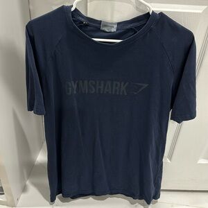 Gym shark navy blue shirt size XL lightly worn